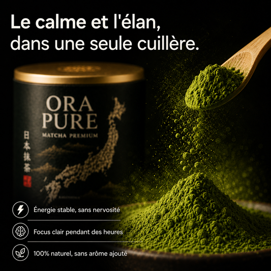 ORA PURE — Matcha Premium Vanille Bourbon