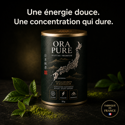 ORA PURE — Matcha Premium Vanille Bourbon