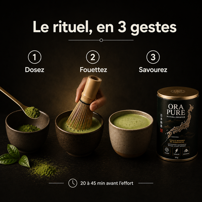 ORA PURE — Matcha Premium Vanille Bourbon