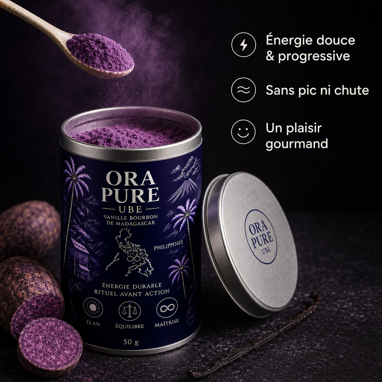ORA PURE — Ube Vanille Bourbon