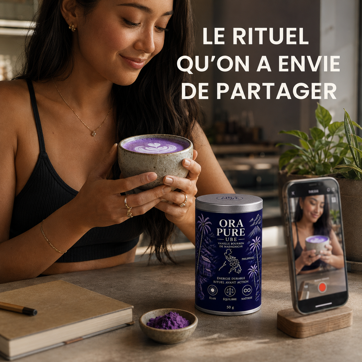 ORA PURE — Ube Vanille Bourbon